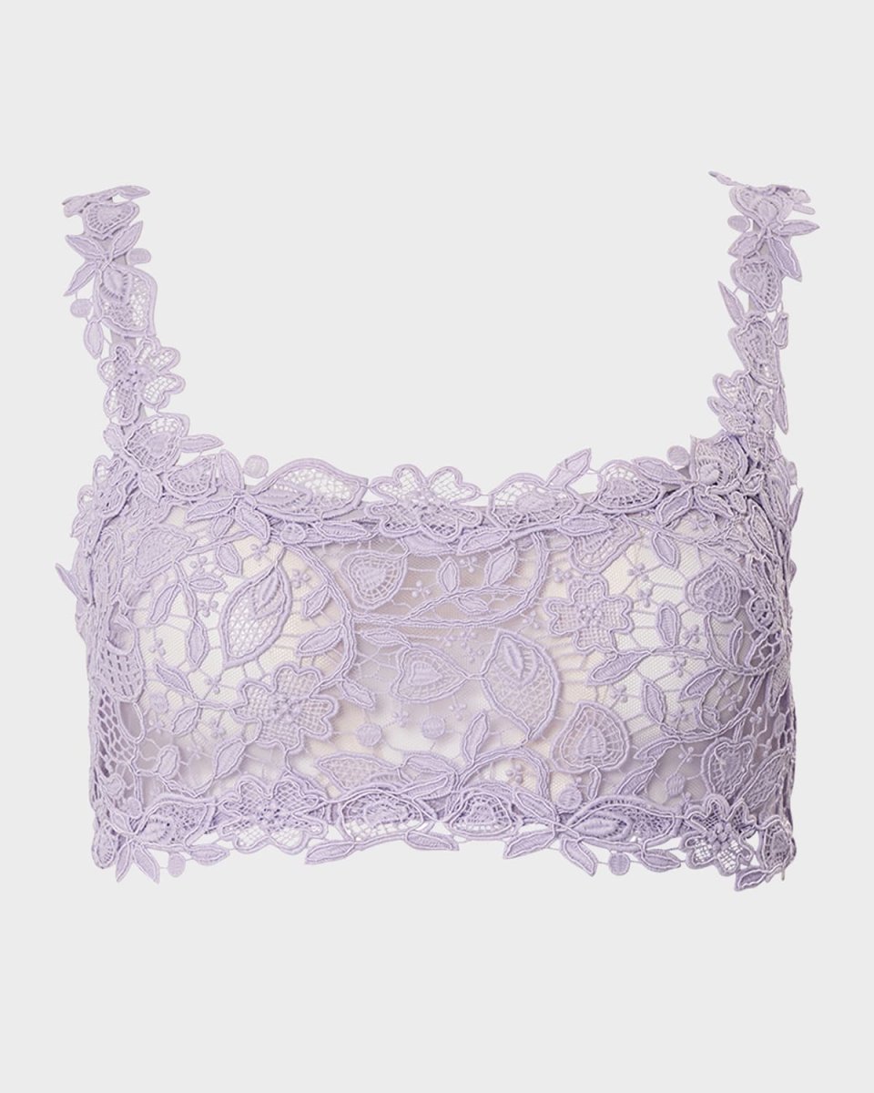 Floral Lace Crop Top